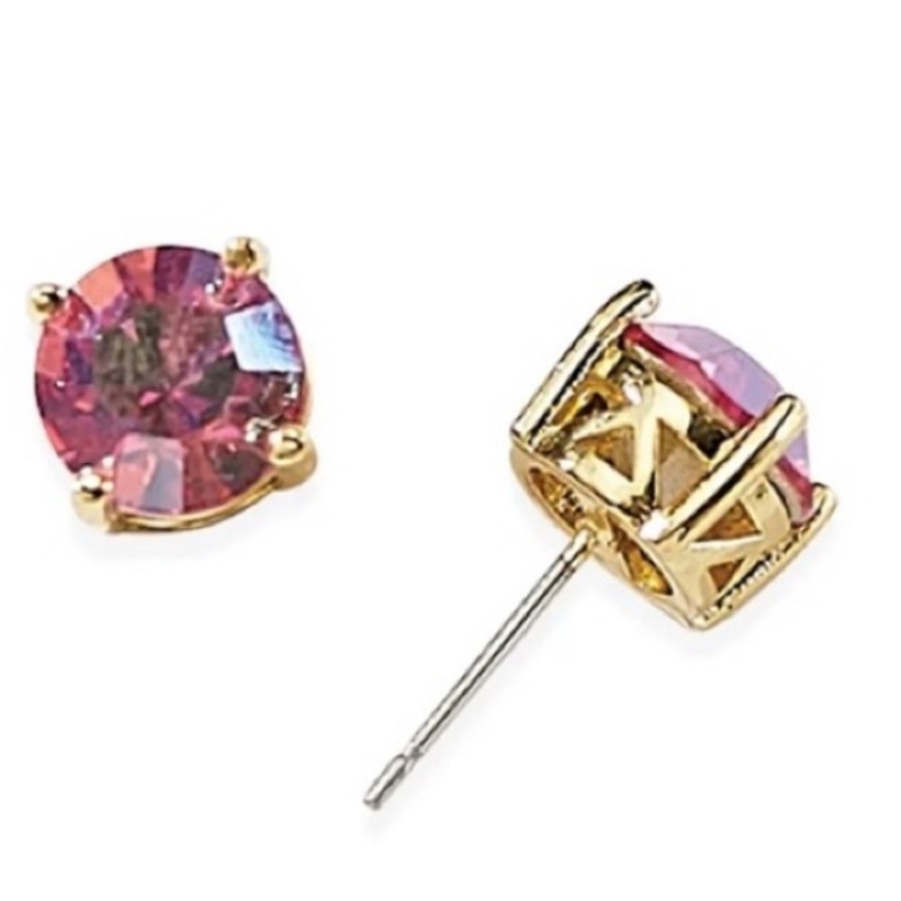 Park Lane Coral Pink Impression Earrings NWOT